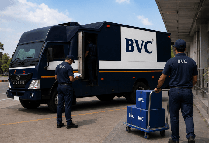 BVC dedicated marketing trip vehicle with security crew