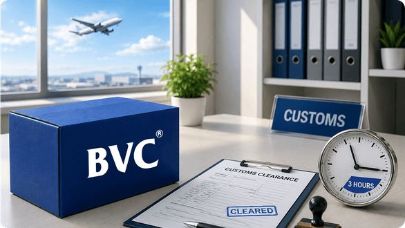 3-Hour Customs Clearance Turnaround