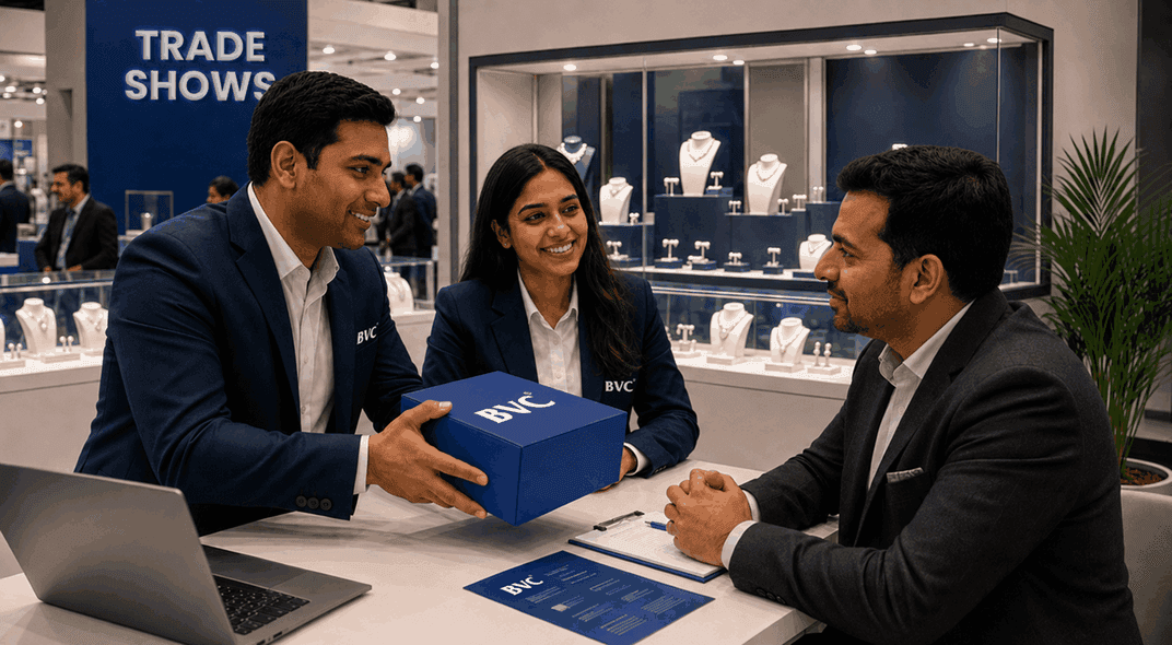 Dedicated Indian Team For GJEPC Trade Shows