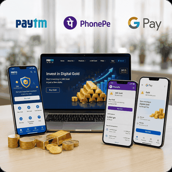 Financial platforms integrating gold investment products