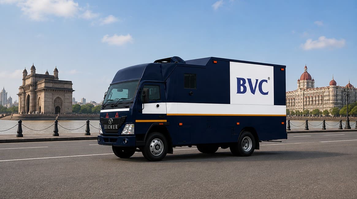 BVC truck distributing inventory across India from FTWZ hub