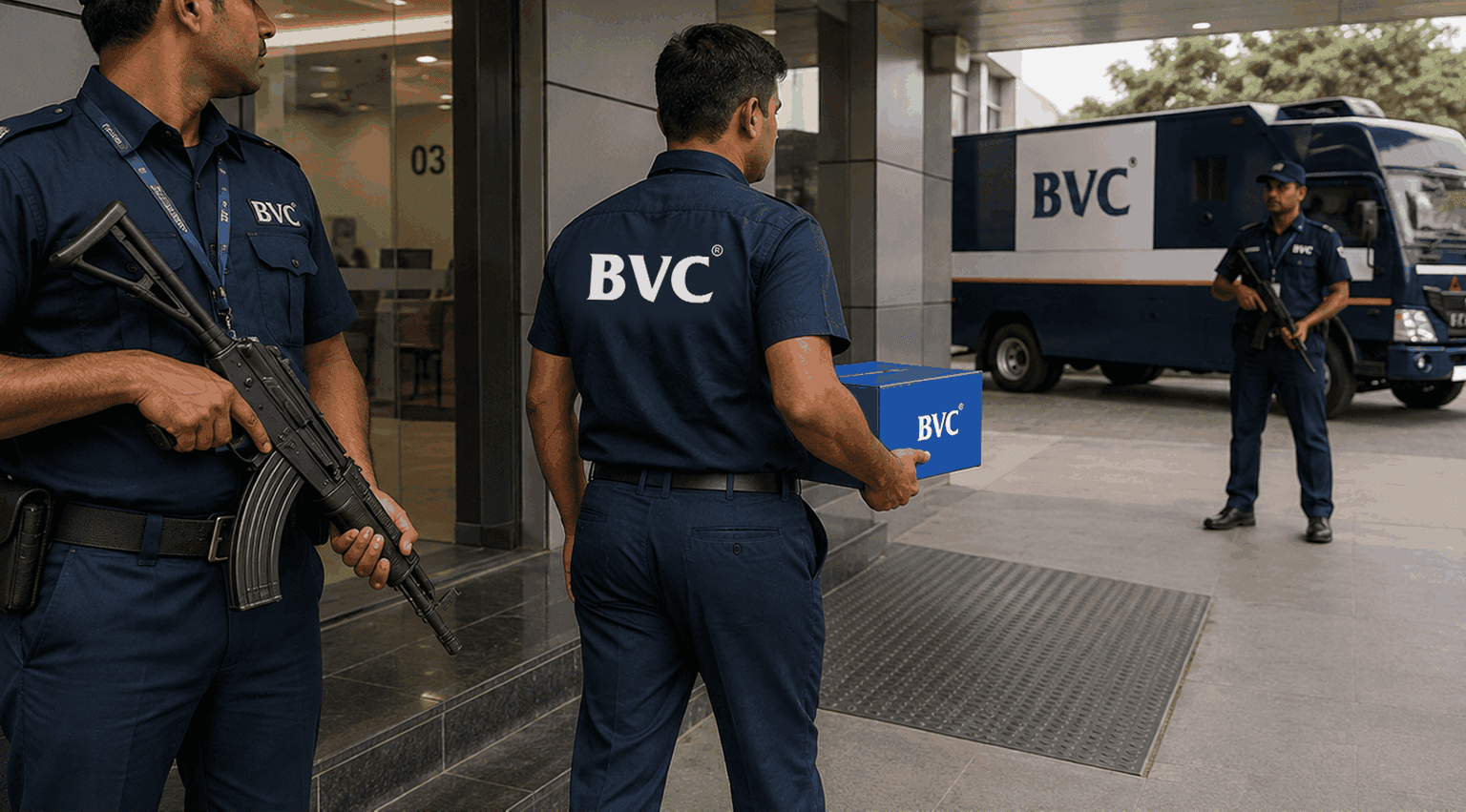 Trained Armed Guards For Secure Logistics Operations