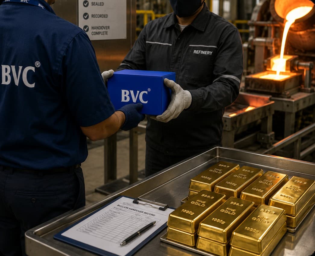 BVC refinery coin and bar creations