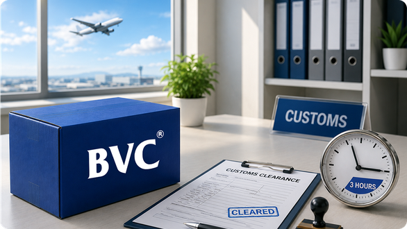 3-Hour Customs Clearance Turnaround