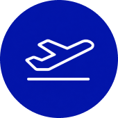 Aircraft taking off