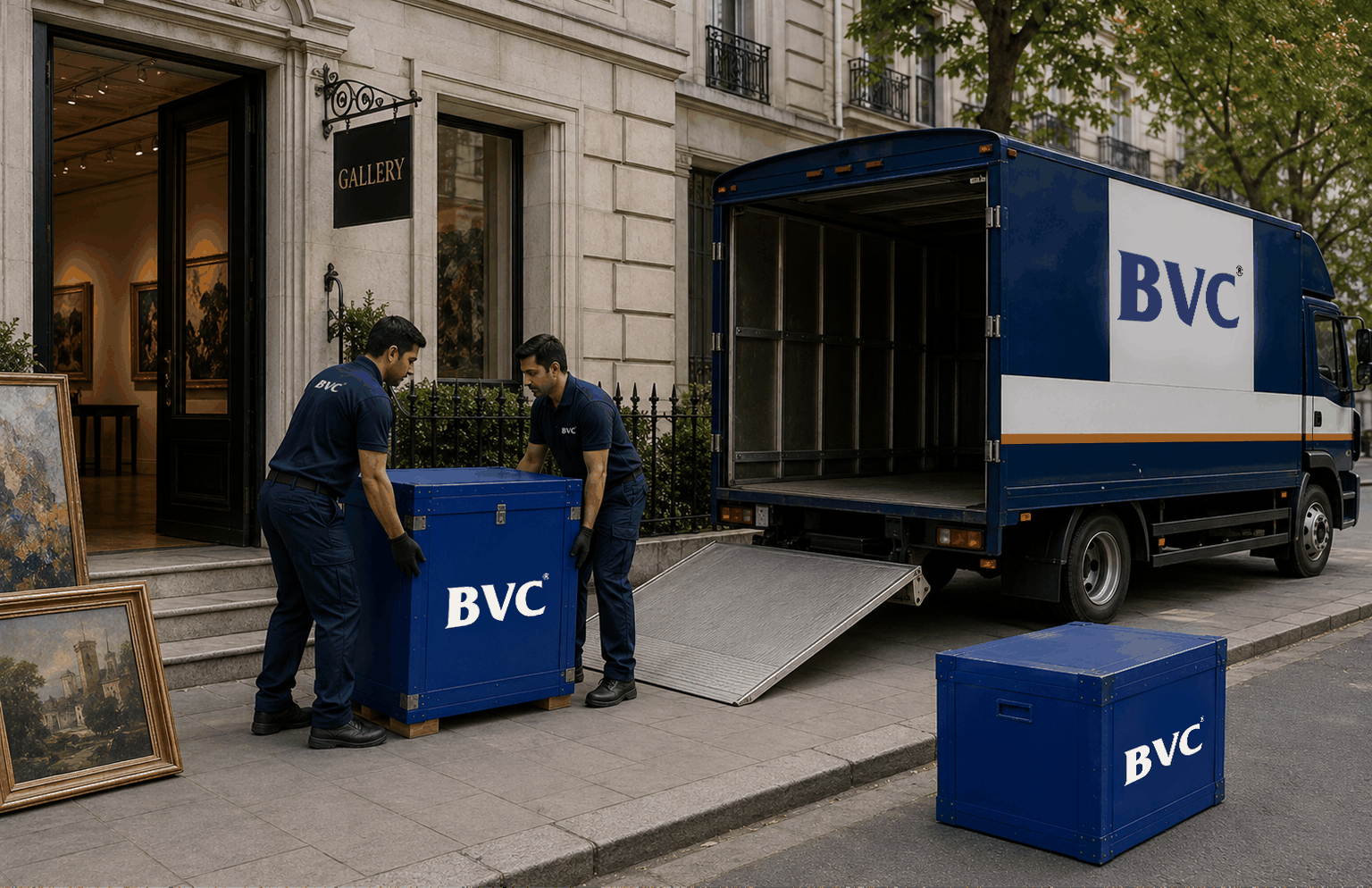 BVC ArtSHIP secure logistics for galleries, dealers and art professionals