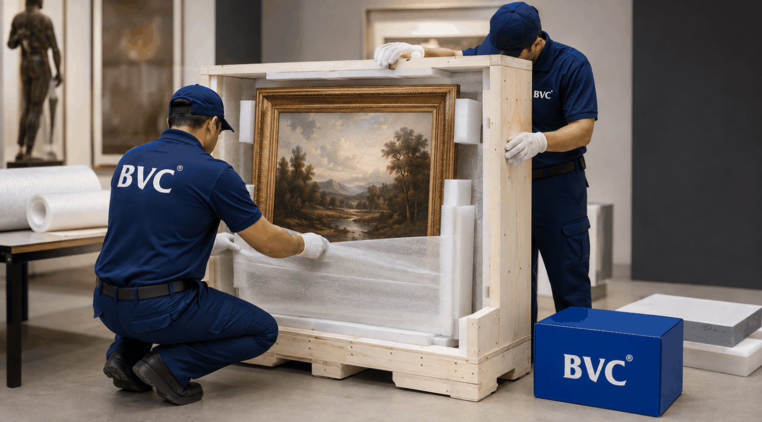 Artwork Preservation With Professional Art Packaging