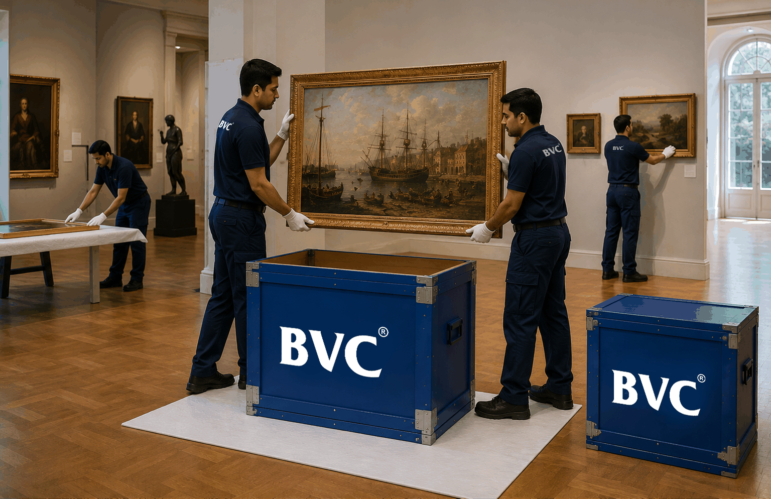 BVC ArtSHIP secure logistics for museums, cultural institutions and exhibition organisers