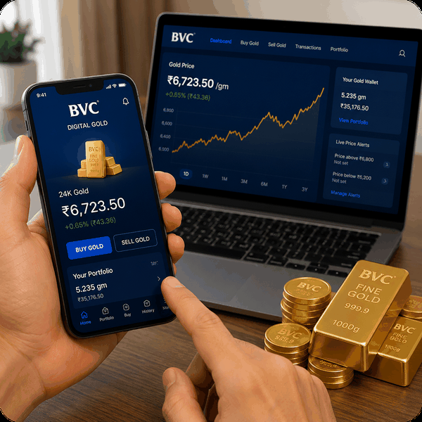 Fintech platforms offering digital gold investment