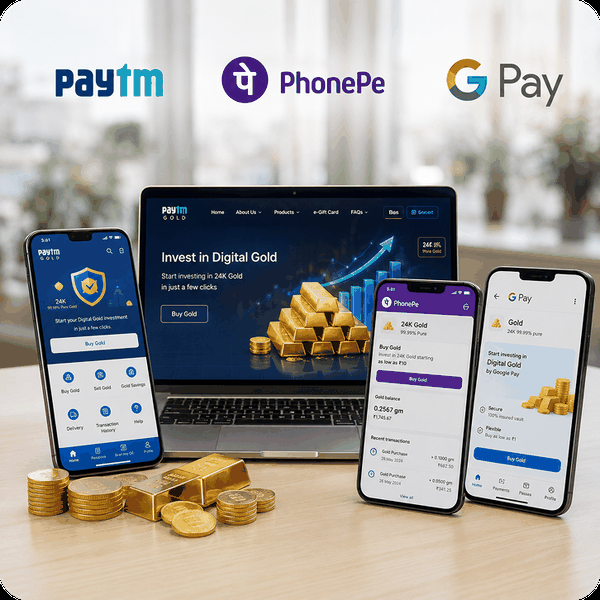 Financial platforms integrating gold investment products