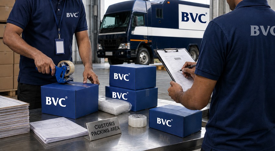 Packing & Carting At Customs