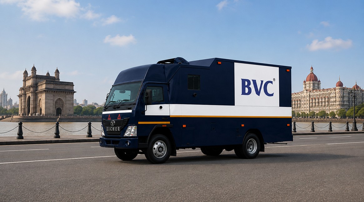 BVC truck distributing inventory across India from FTWZ hub