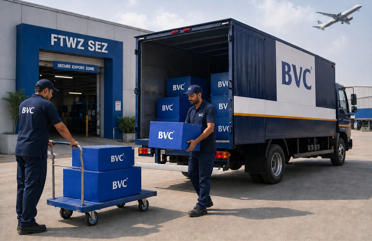 BVC FTWZ re-export flow — supplier returns and third-country buyer shipments
