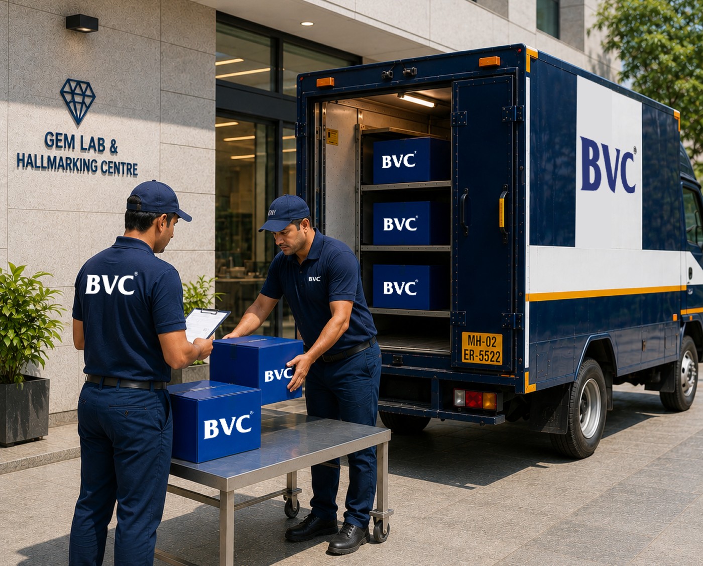 Labs Hallmarking logistics