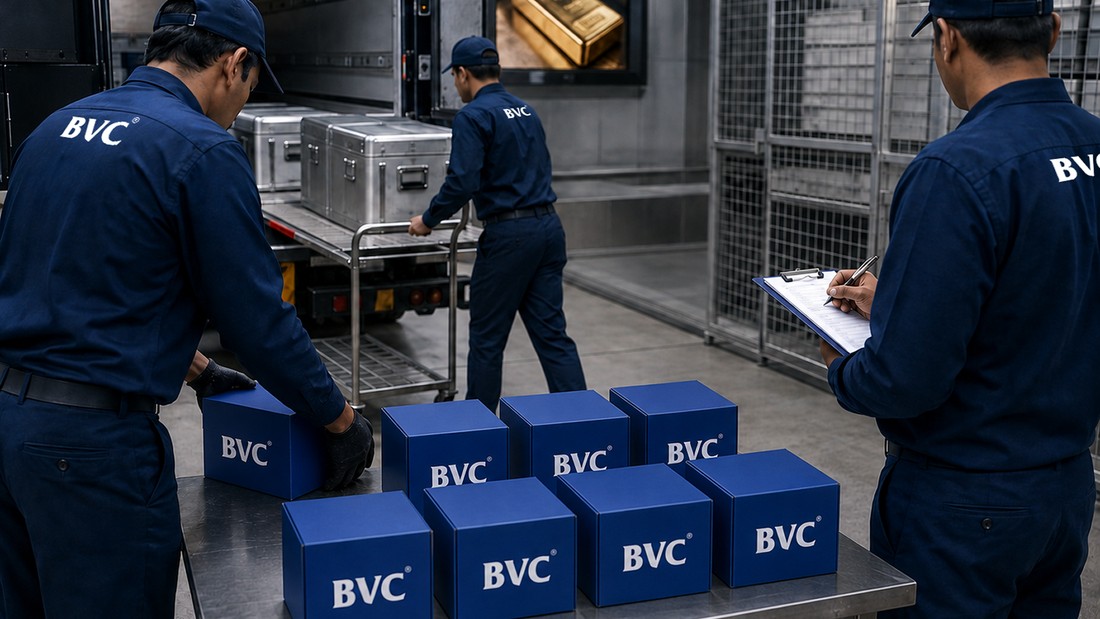 Dedicated Team For Bullion Logistics