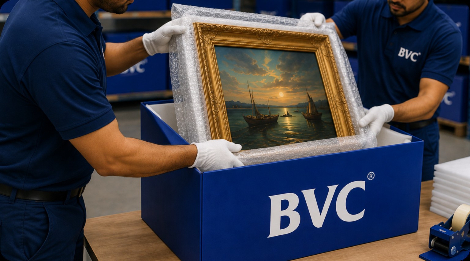 Fully Insured Art Shipping